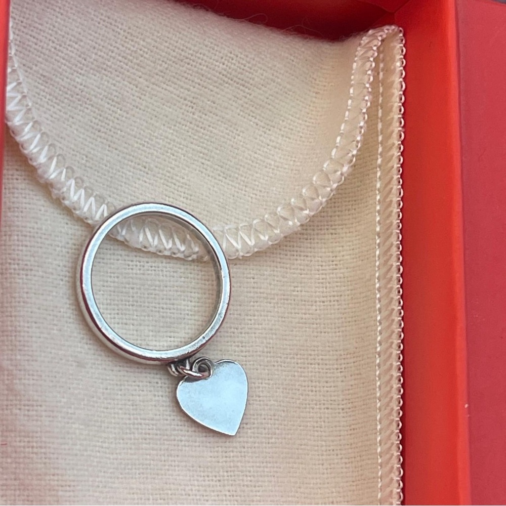 James Avery Heart Dangle Ring - image 4